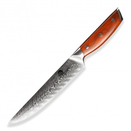 nůž plátkovací Carving 8,5&quot; (210mm) Dellinger Rose-Wood Damascus