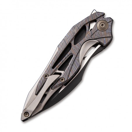 zavírací nůž WEKNIFE Arrakis 906 G, M390 Black Two-Tone Blade