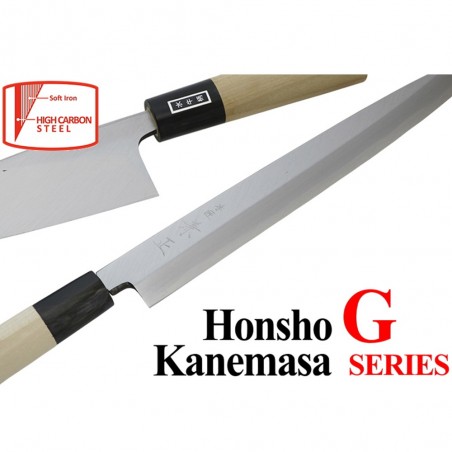nůž Takobiki 210mm Kanetsune Honsho Kanemasa G-Series