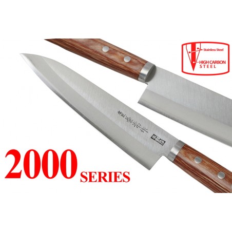 nůž Santoku 165mm Kanetsune Hon-Warikomi 2000-series