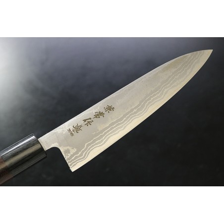 nůž Petty135mm Kanetsune Blue Steel "Zen-Bokashi"-series