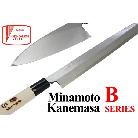 nůž Hon-Deba 210mm Kanetsune Minamoto Kanemasa B-Series