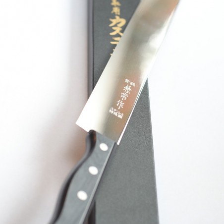 Cukrářský nůž na prokrajování korpusů dortů - hladký 400 mm