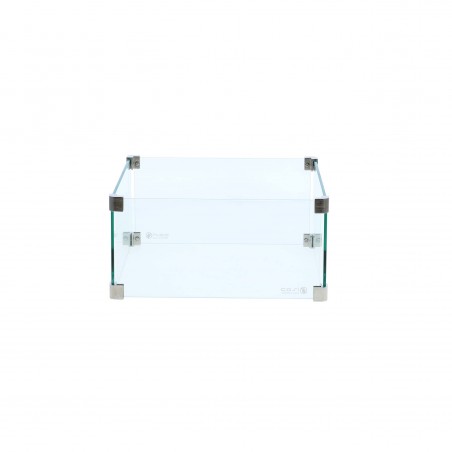 COSI - Čtvercový skleněný set 50x50x20cm