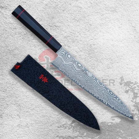 nůž Gyuto / Chef 210 mm Kanetsune Damascus "Namishibuki" series