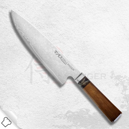 copy of nůž šéfkuchaře Chef 230mm Dellinger Manmosu - Professional Damascus