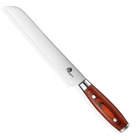 nůž Bread 8" German 1.4116 - pakka wood