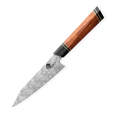 nůž NAKIRI 7" - Dellinger Octagonal Desert Iron Wood FULL