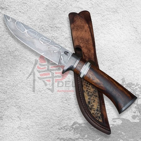 lovecký nůž Foetus Damascus