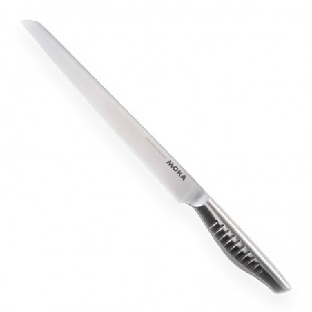 Bread and Pastry Knife (Bread) 200mm - Suncraft MOKA, Japanese Kitchen Knife