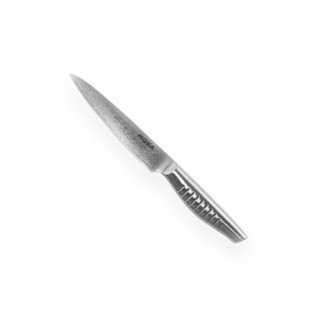 Knife Petty (universal) 125mm - Suncraft MOKA vg-10 Damascus, Japanese kitchen knife