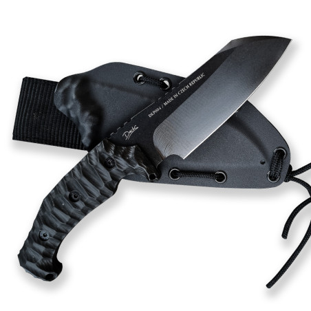 taktický nůž ARES III Radim Dachs, Black Kydex N690