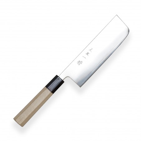 Knife Nakiri 165 mm - Hokiyama - Tosa-Ichi - White Octagonal