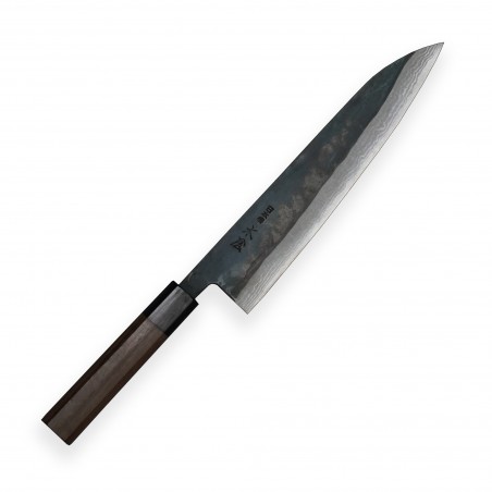 Knife Gyuto / Chef 210 mm - KIYA - Suminagashi - Damascus 11 layers