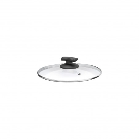 Glass lid Ø 20 cm with steam valve for temperatures up to 180°C