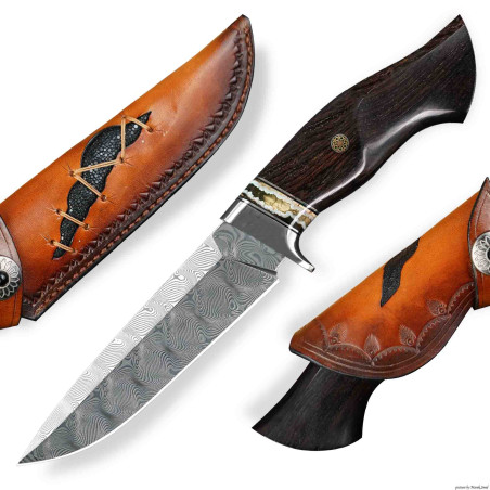 nůž lovecký Dellinger CLASSIC VG-10 Damascus