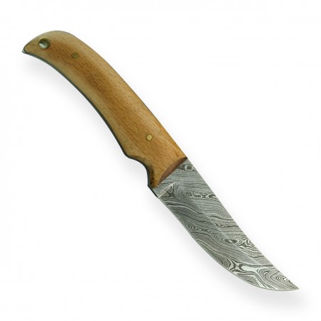 nůž Dellinger Skinner Damask Birch Wood