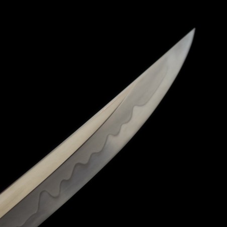 Kawanishi Japanese Sword - Clay Tempered L6 Steel