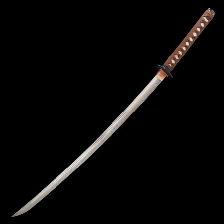 Kawanishi Japanese Sword - Clay Tempered L6 Steel