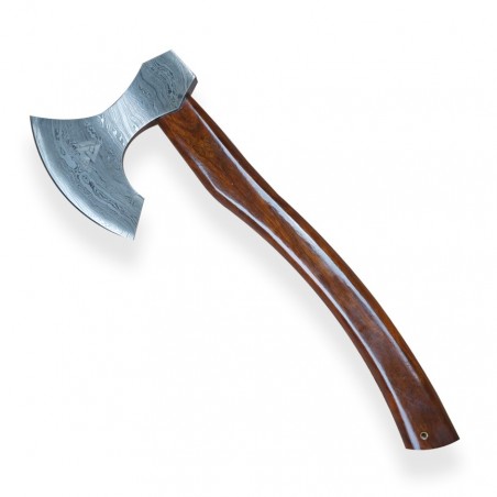 Axe „Dellinger Valhalla Manad“ made of Damascus steel