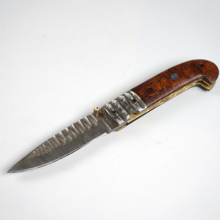 Lovecký zavírací damaškový nůž Dellinger SISSO Sentinell 2