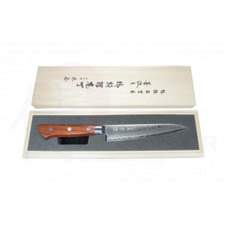 Japonský damaškový nůž KIYA 49 layers petit