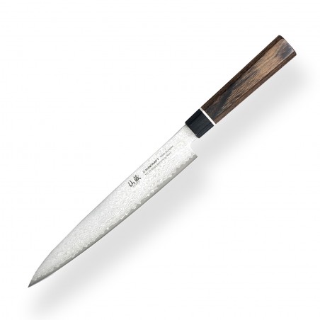 Knife Sashimi / Slice 210 mm Suncraft VG-10 Black Damascus
