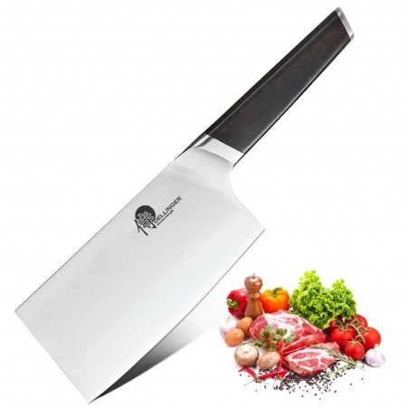 čínský nůž Dellinger CUBE Ebony Wood