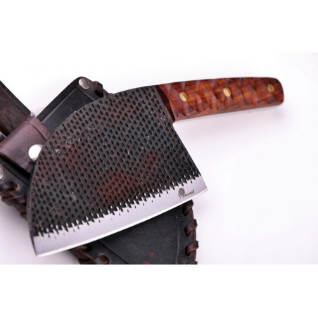srbský nůž Dellinger D2 Rasp - ve stylu " Almazan BBQ"