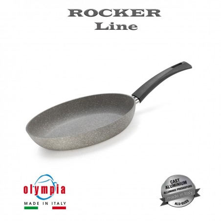 ROCKER Ø 32 cm made of cast aluminium with mineral stoneware surface